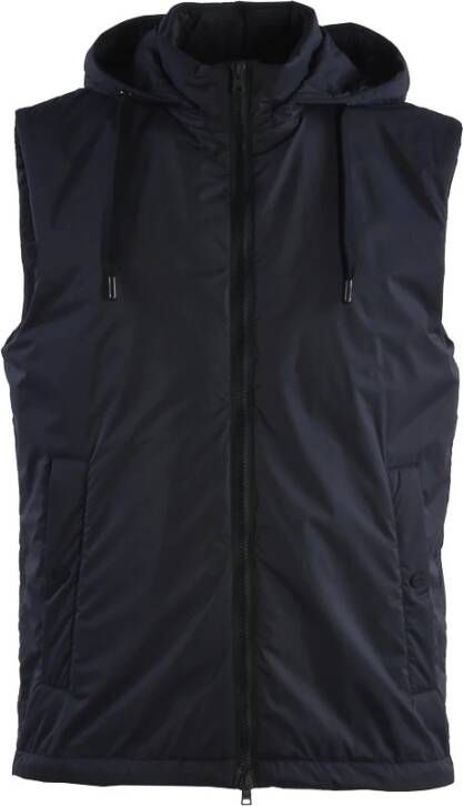Herno Vests , Blauw, Heren