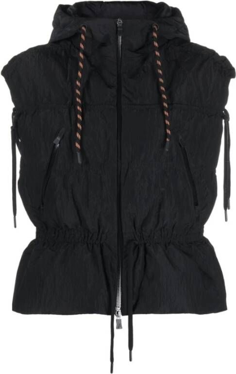 Herno Vests , Zwart, Dames