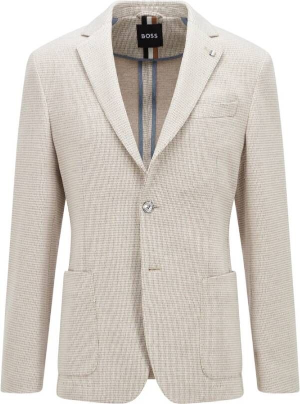 Hugo Boss Jassen Beige Heren