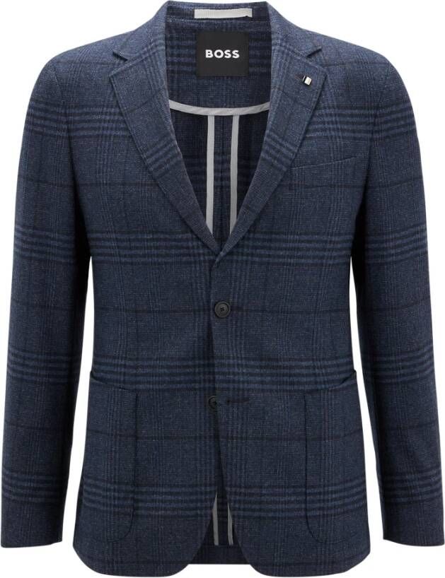 Hugo Boss Jassen Blauw Heren