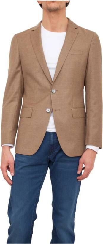 Hugo Boss Jassen Beige Heren
