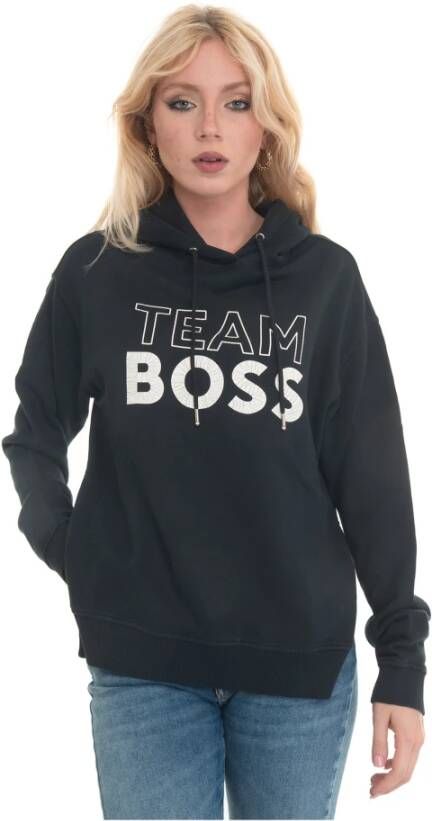 Hugo Boss Hoodies & Sweatvesten Grijs Dames