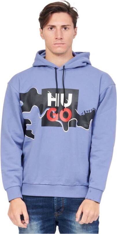 Hugo Boss Hoodies & sweatvesten Paars Heren