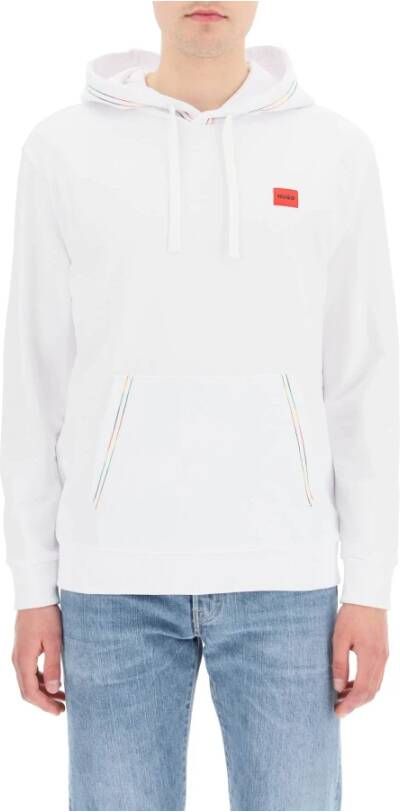 Hugo Boss Hoodies & sweatvesten Wit Heren