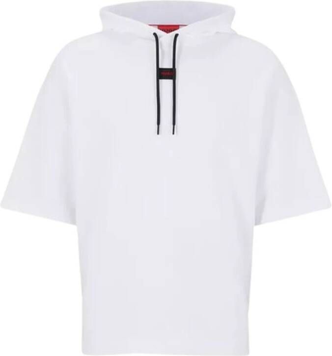 Hugo Boss Hoodies & sweatvesten Wit Heren