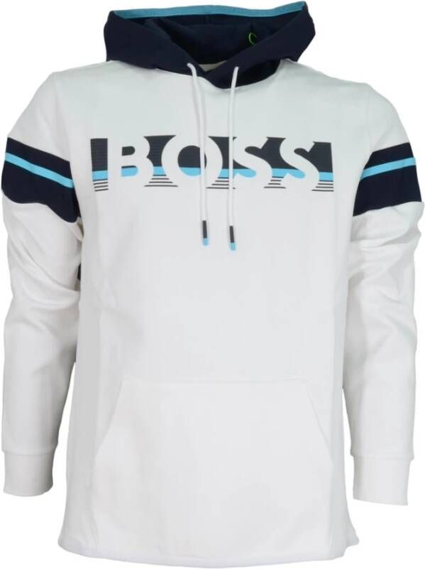 Hugo Boss Hoodies & sweatvesten Wit unisex