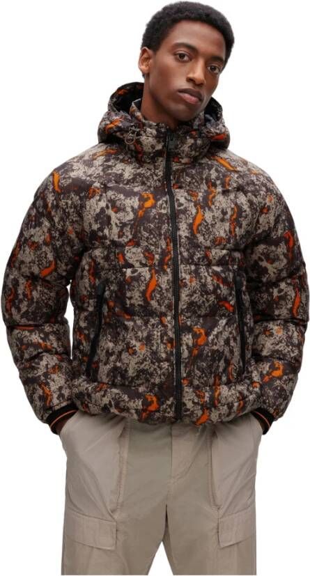 Hugo Boss Gewatteerde jassen Bruin Heren