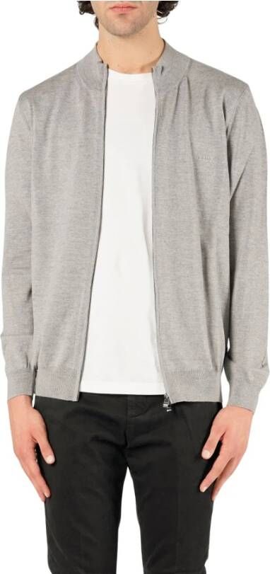 Hugo Boss Truien & Vesten Grijs Heren