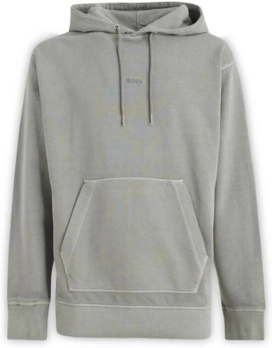Hugo Boss Hoodies & sweatvesten Grijs Heren