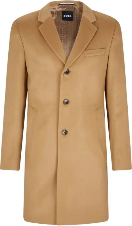 Hugo Boss Jas met dubbele rij knopen , Bruin, Heren