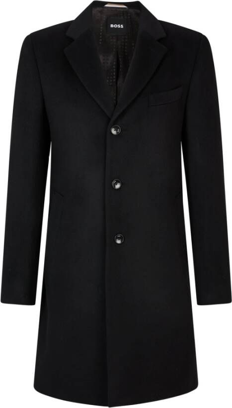 Hugo Boss Jas met enkele rij knopen , Zwart, Heren