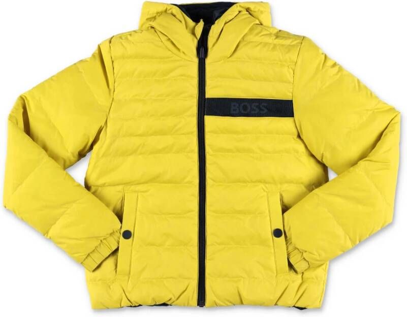 Hugo Boss Winterjassen Geel unisex