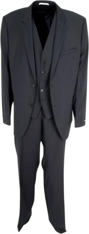 Hugo Boss Pak met enkele rij knopen , Zwart, Heren