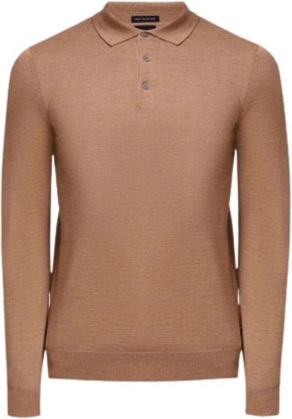 Hugo Boss Poloshirt , Bruin, Heren