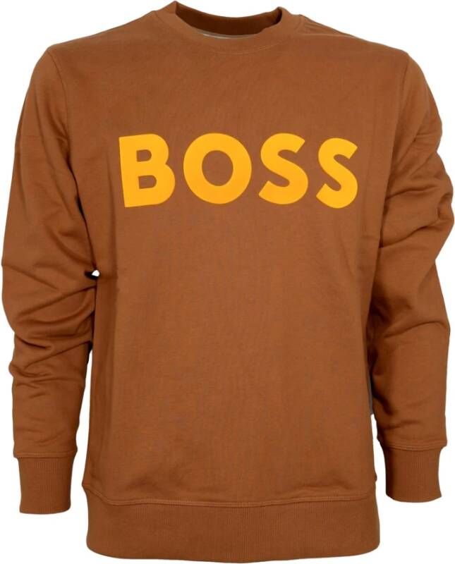 Hugo Boss Truien & Vesten Bruin Heren