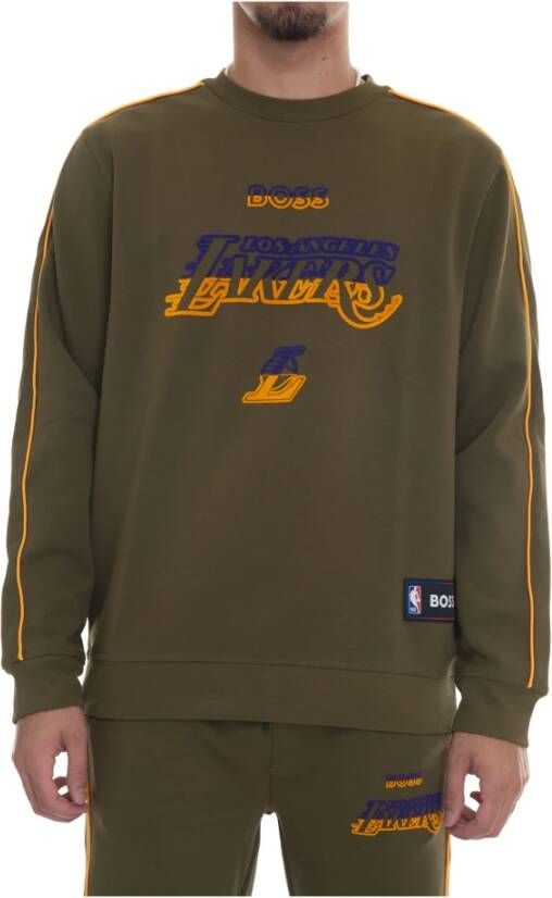 Hugo Boss Truien & Vesten Groen Heren