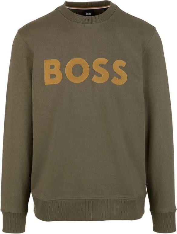 Hugo Boss Truien & Vesten Groen Heren