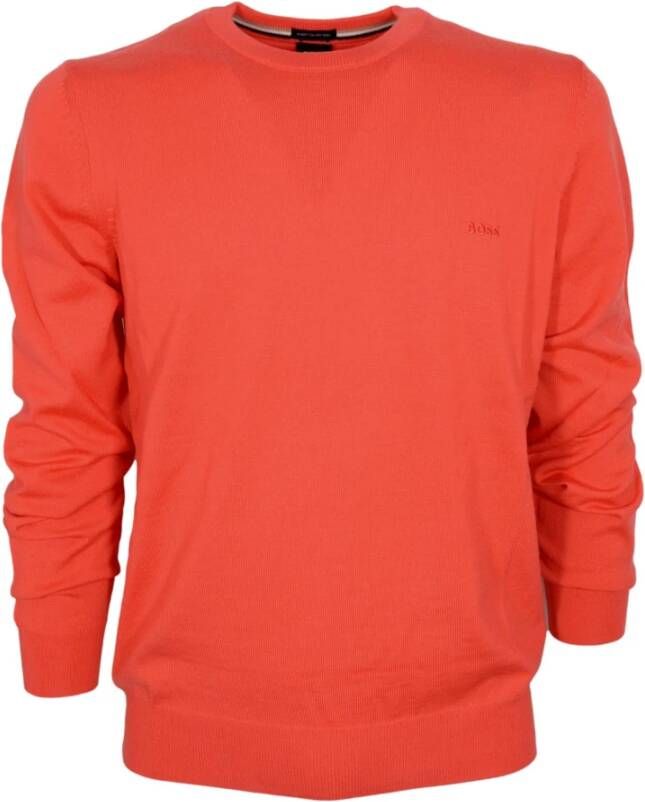 Hugo Boss Truien & Vesten Rood Heren