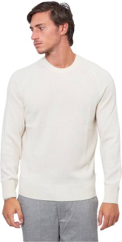 Hugo Boss Truien met ronde hals , Wit, Heren