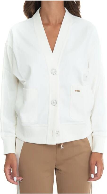 Hugo Boss Vesten Wit Dames