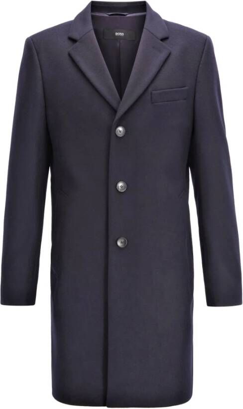 HUGO BOSS Nye2 mantel in kasjmier wolblend