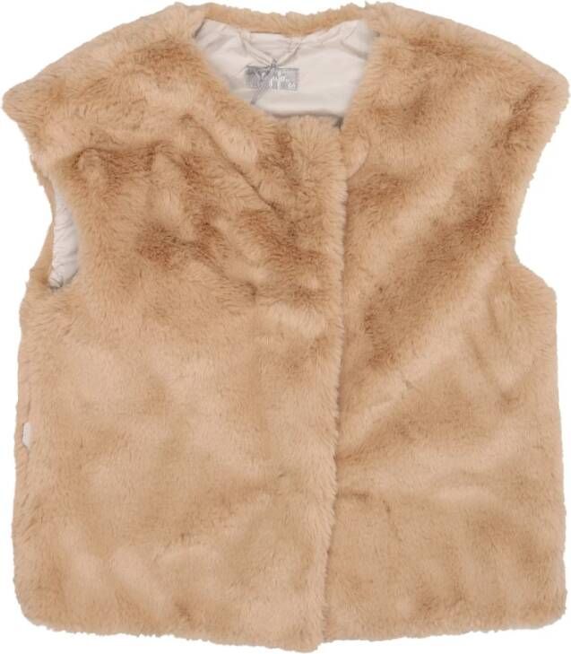 Il Gufo Bodywarmers Beige Dames