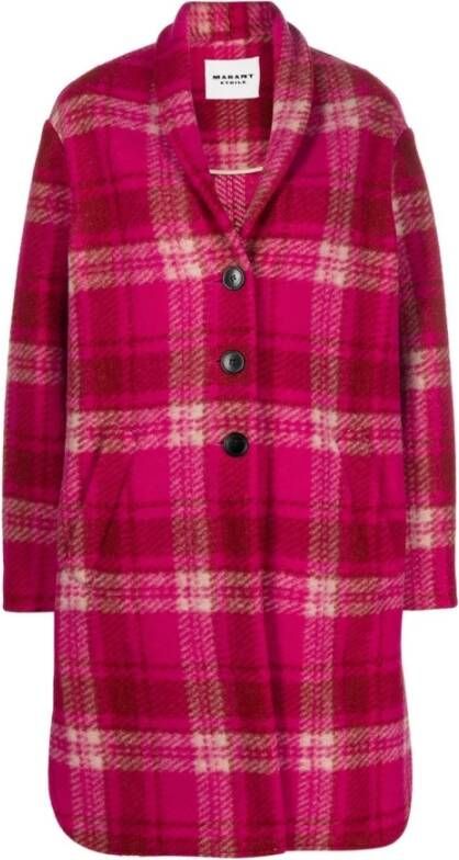 Isabel Marant Étoile Trenchcoats & Mantels Paars Dames