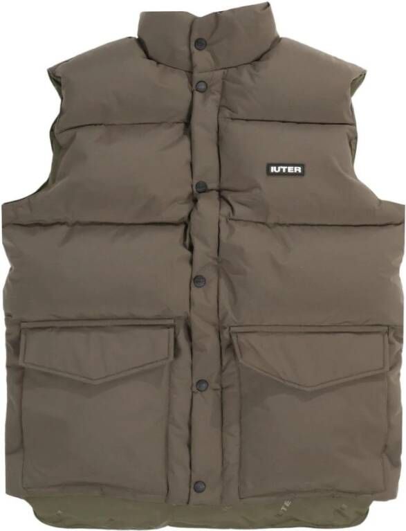 Iuter Vests , Groen, Heren