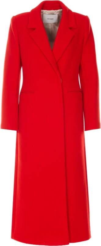 IVY OAK Trenchcoats & Mantels Rood Dames