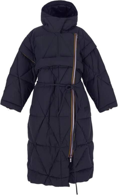 K-way Alyssel jas K Way, Blauw, Dames