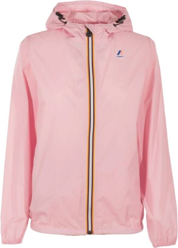 K-way De echte 3.0 claudette jas K Way, Roze, Dames