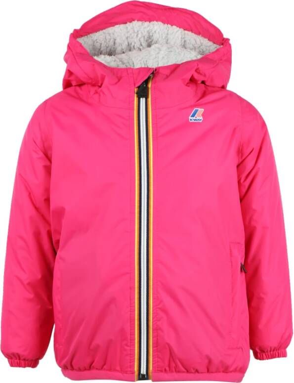 K-way De echte 3.0 jas K Way, Roze, Dames