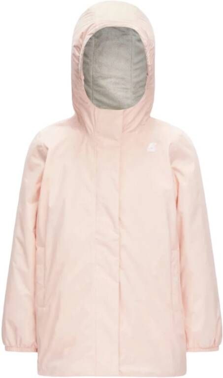 K-way Down Jackets K Way, Roze, Dames