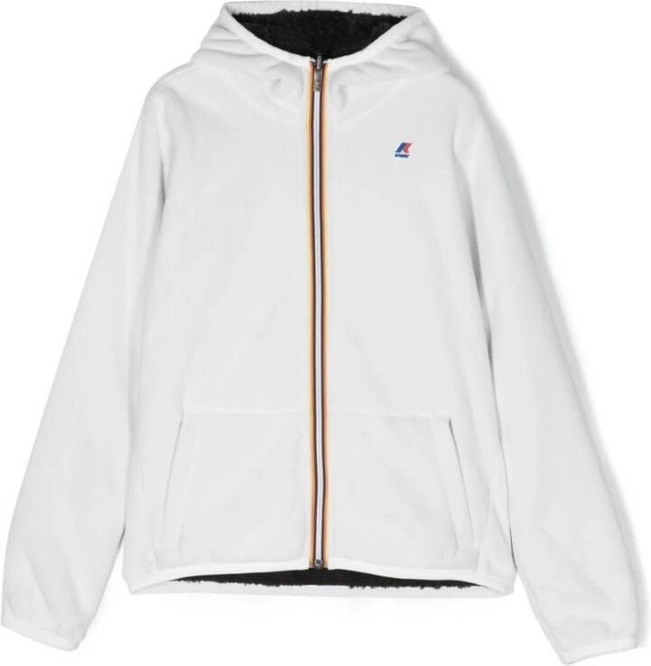K-way K Way Fleece Jassen Wit unisex