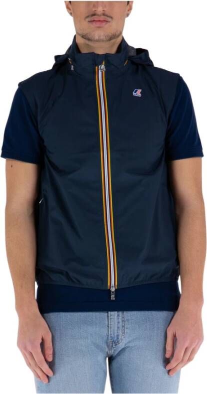 K-way Gilet Valen stretch K Way, Blauw, Heren