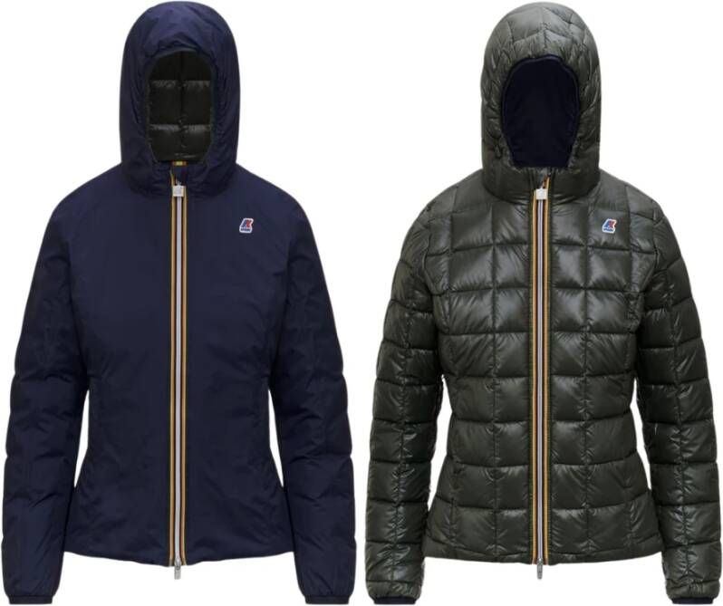 K-way K Way Winterjassen Blauw Dames