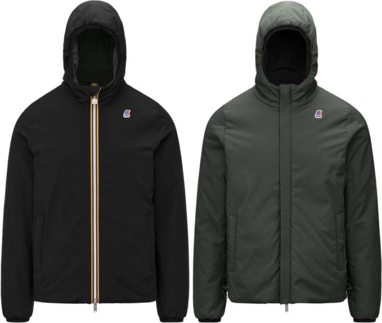 K-way K Way Outdoorjassen Zwart Heren