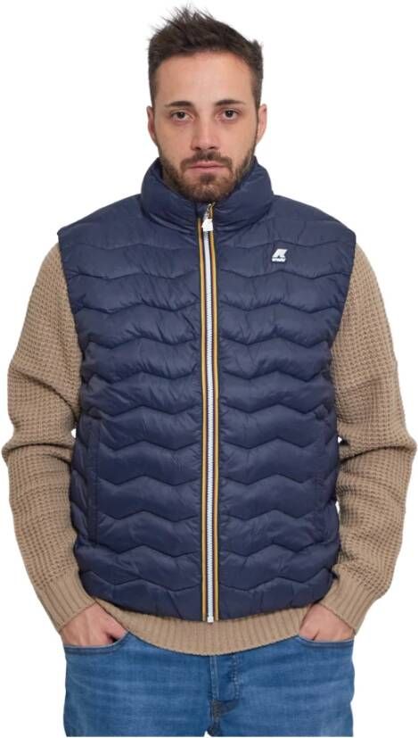 K-way K Way Bodywarmers Blauw Heren