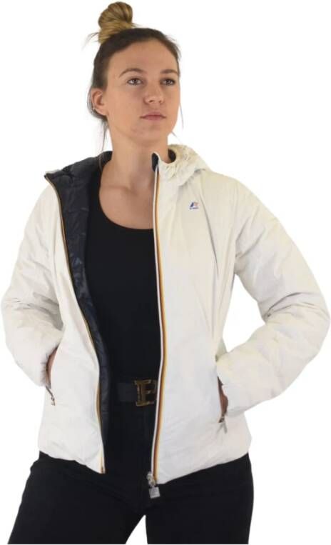 K-way Lichte jassen K Way, Wit, Dames