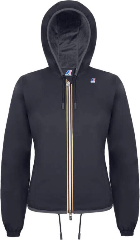 K-way Lily Micro Ripstop Marmotta jas K Way, Grijs, Dames
