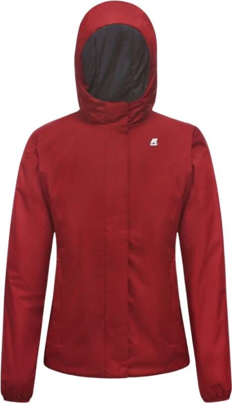 K-way Regenbestendige jassen K Way, Rood, Dames