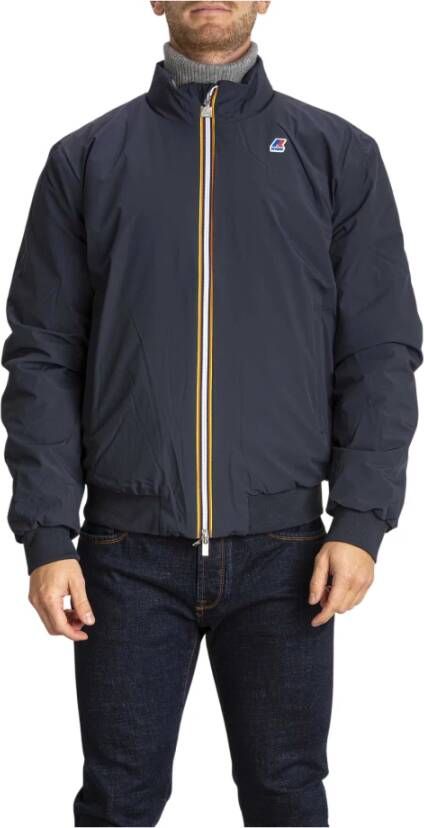 K-way Man jas arsene warm d._l K Way, Blauw, Heren