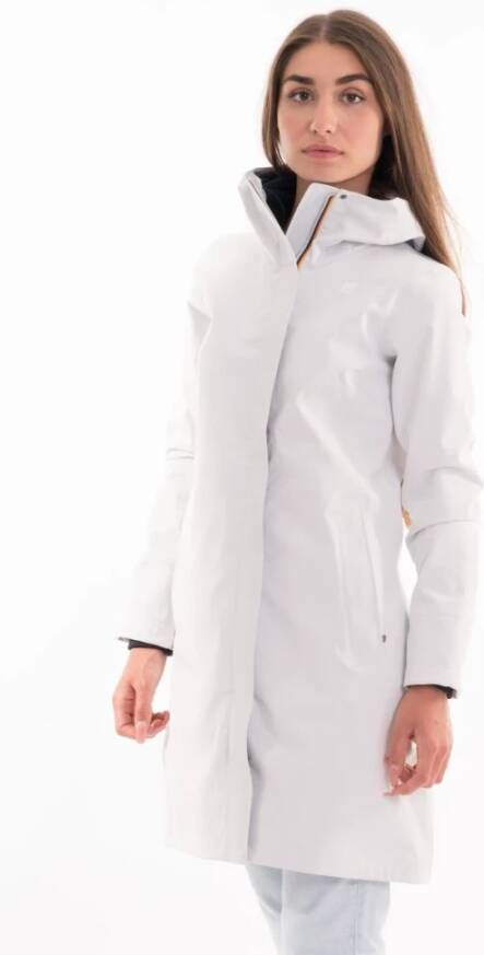 K-way K Way Parka Jassen Wit Dames
