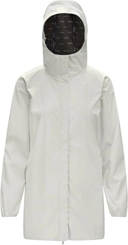 K-way Rain Jackets K Way, Grijs, Dames