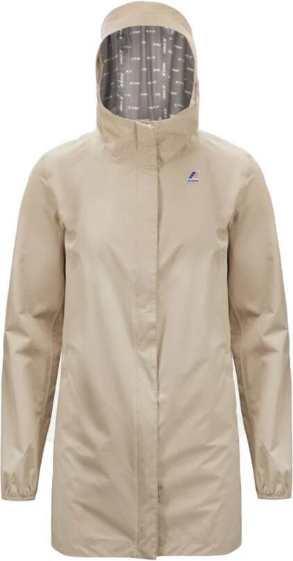 K-way Sophie Jacket K Way, Beige, Dames
