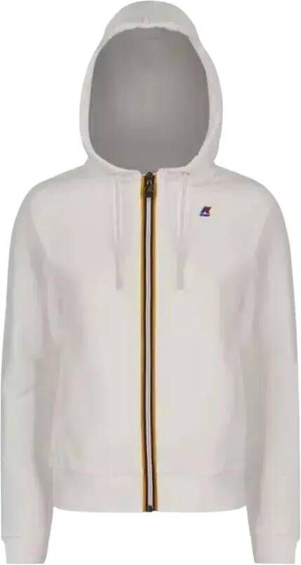 K-way Sweatshirts, Hoodies K Way, Wit, Dames