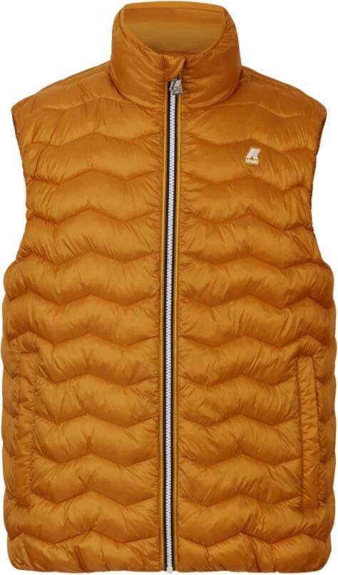 K-way K Way Bodywarmers Geel Heren