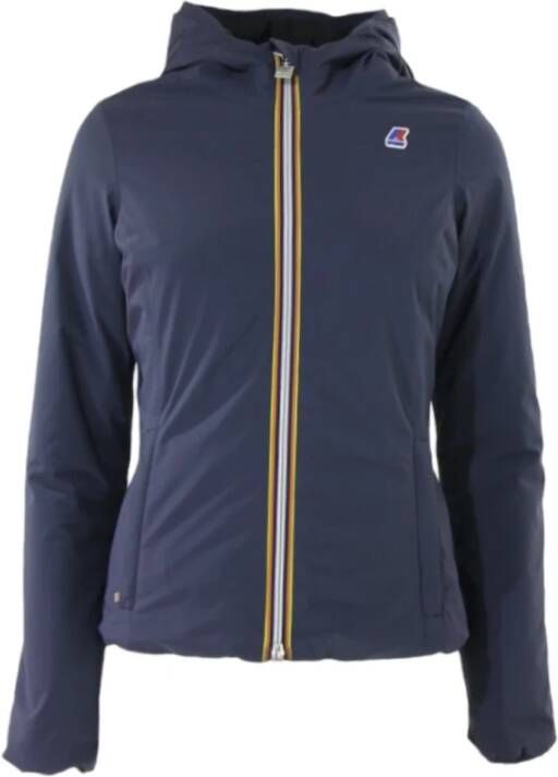 K-way Windjacks K Way, Blauw, Dames