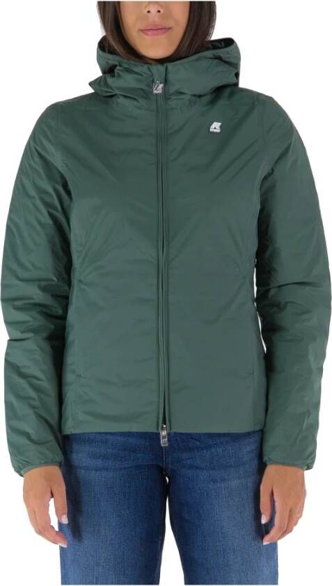 K-way K Way Outdoorjassen Groen Dames