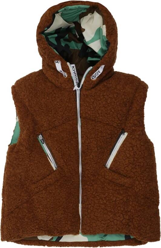 Khrisjoy Bodywarmers Bruin unisex